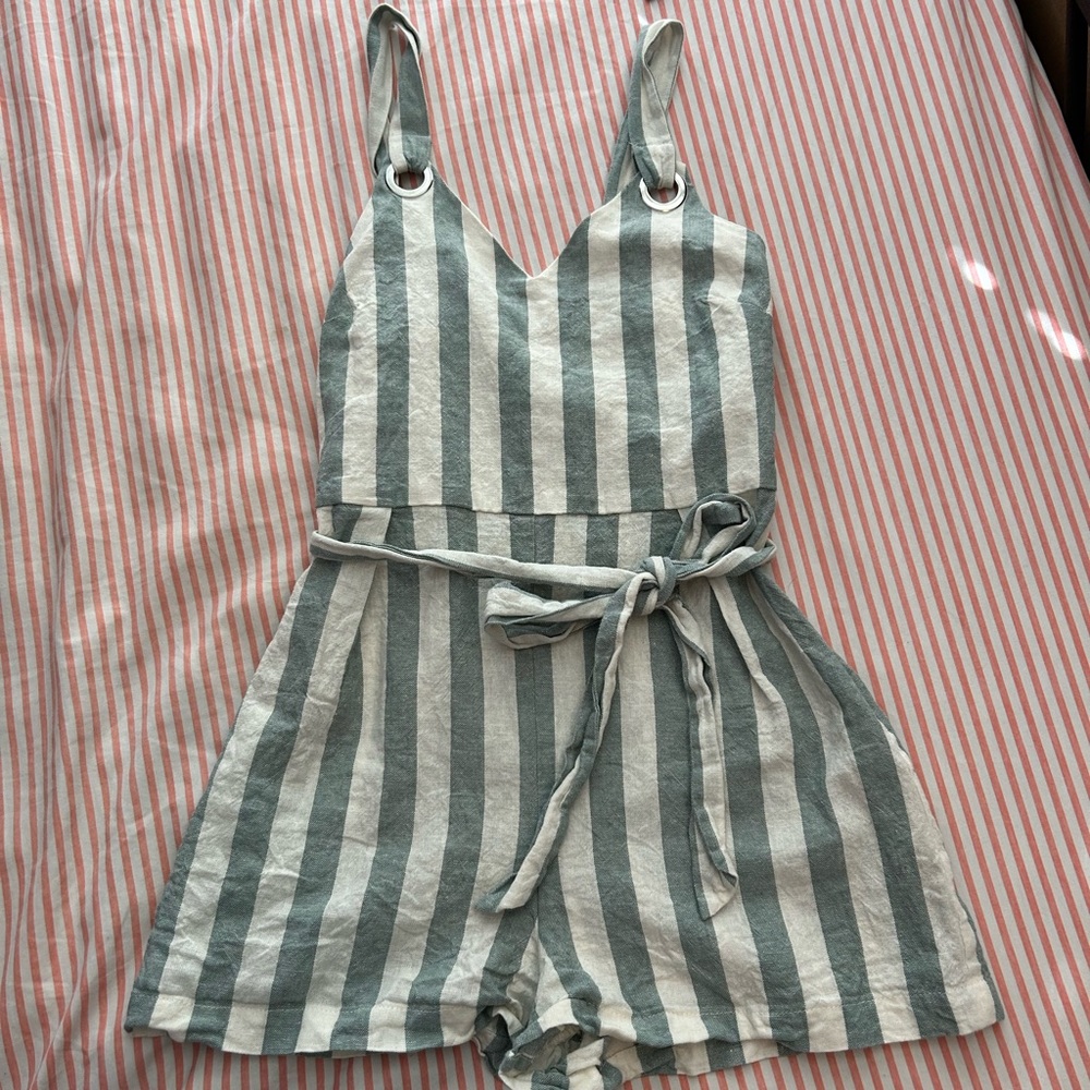 Altar'd State Striped Romper